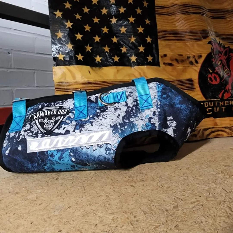 Load image into Gallery viewer, Custom Armored Dog Tracking Dawg Vest (Custom Built: Allow 7 - 10 Days for Manufacturing) - Southern Cross Cut Gear