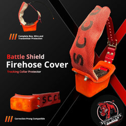 Battle Shield Firehose Cover (Garmin Tracking Collar Protector) - Southern Cross Cut Gear