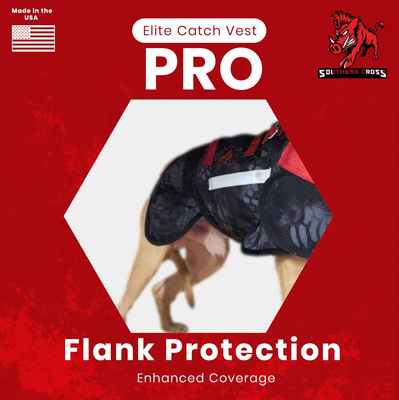 Load image into Gallery viewer, Elite Catch Vest PRO- Attached Collar Extreme Protection - Southern Cross Cut Gear

