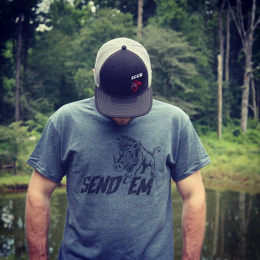 "Send 'Em" T Shirt - Southern Cross Cut Gear