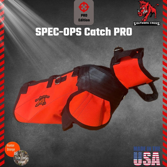 Spec-Ops Catch PRO Vest- Attached Collar High Level Protection - Southern Cross Cut Gear