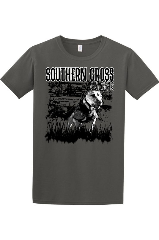 Southern Cross Catch Dog T-Shirt by TBC (Made when ordered, allow 5-7 days prior to shipping) Regular price