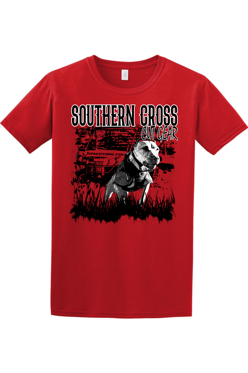 Load image into Gallery viewer, Southern Cross Catch Dog T-Shirt by TBC (Made when ordered, allow 5-7 days prior to shipping) Regular price
