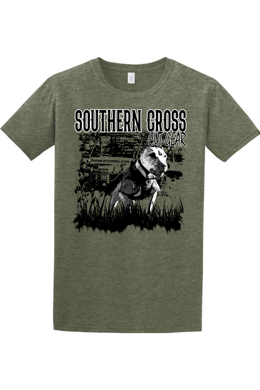 Southern Cross Catch Dog T-Shirt by TBC (Made when ordered, allow 5-7 days prior to shipping) Regular price