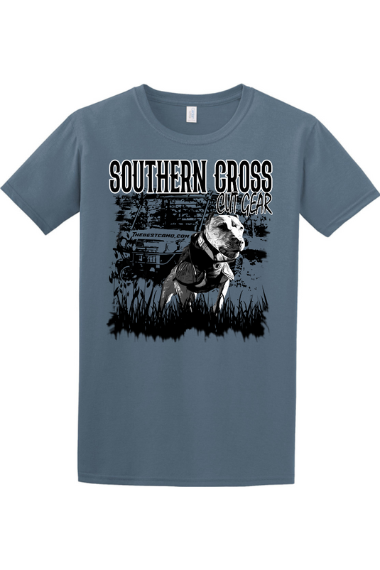 Southern Cross Catch Dog T-Shirt by TBC (Made when ordered, allow 5-7 days prior to shipping) Regular price