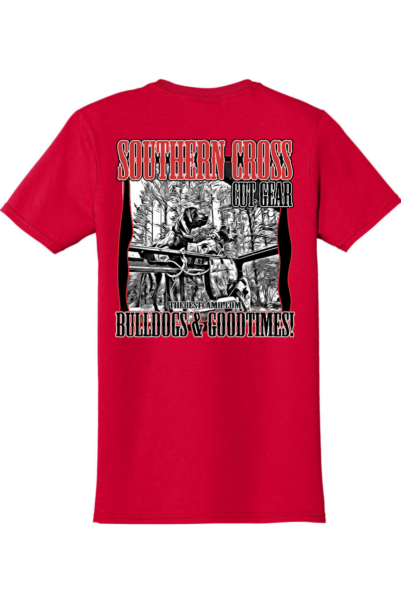 Load image into Gallery viewer, Bulldogs and Good Times T-Shirt (Made when ordered, allow 5-7 days prior to shipping)
