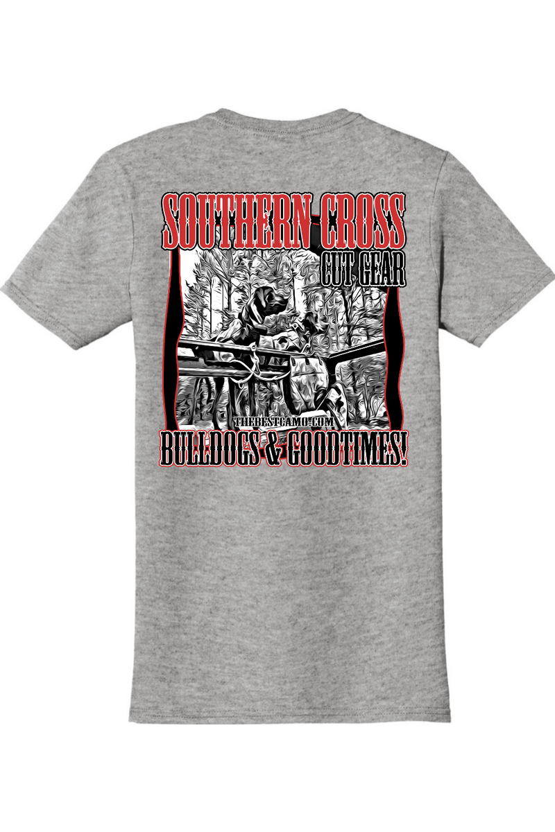 Load image into Gallery viewer, Bulldogs and Good Times T-Shirt (Made when ordered, allow 5-7 days prior to shipping)
