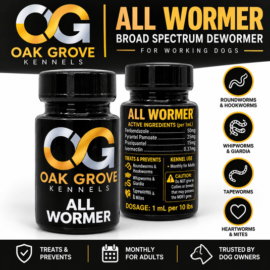 All Worm Monthly Dog Wormer – 50cc - Southern Cross Cut Gear