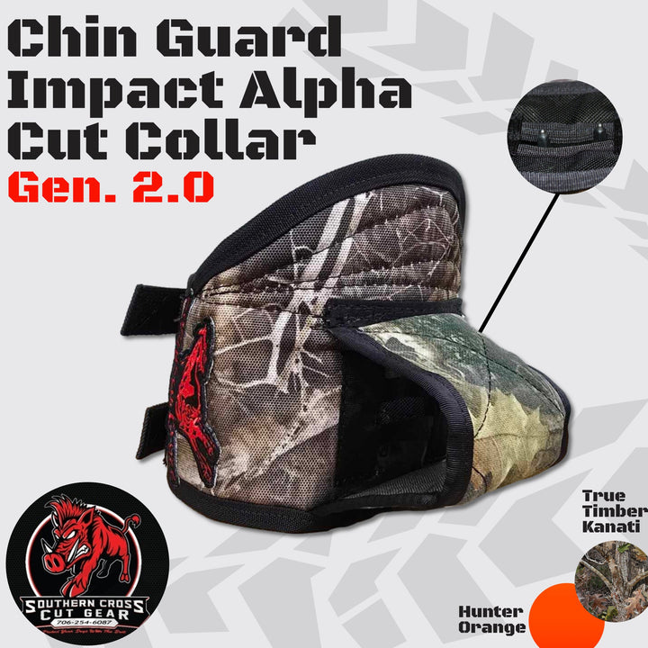 Chin Guard Impact Alpha Cut Collar Gen. 2.0- Chin Guard Collar with ...