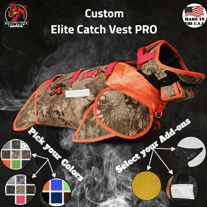 Load image into Gallery viewer, Custom Elite Catch Vest PRO (Custom Built: Allow 7 - 10 Days for Manufacturing) - Southern Cross Cut Gear
