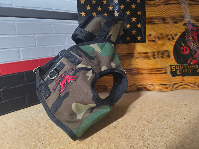 Discount Custom Woodland Camo Ultra Flex Strike MEDIUM Box 312 - Southern Cross Cut Gear