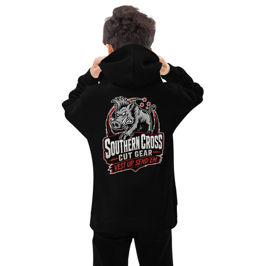Kids Send Em 2.0 Hoodie - Southern Cross Cut Gear