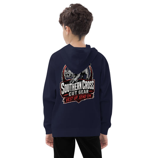 Kids Send Em 2.0 Hoodie - Southern Cross Cut Gear