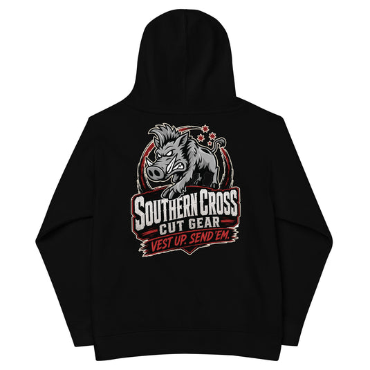 Kids Send Em 2.0 Hoodie - Southern Cross Cut Gear