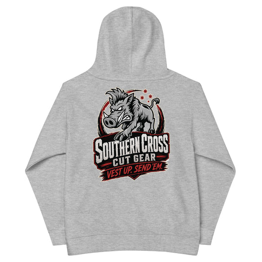 Kids Send Em 2.0 Hoodie - Southern Cross Cut Gear