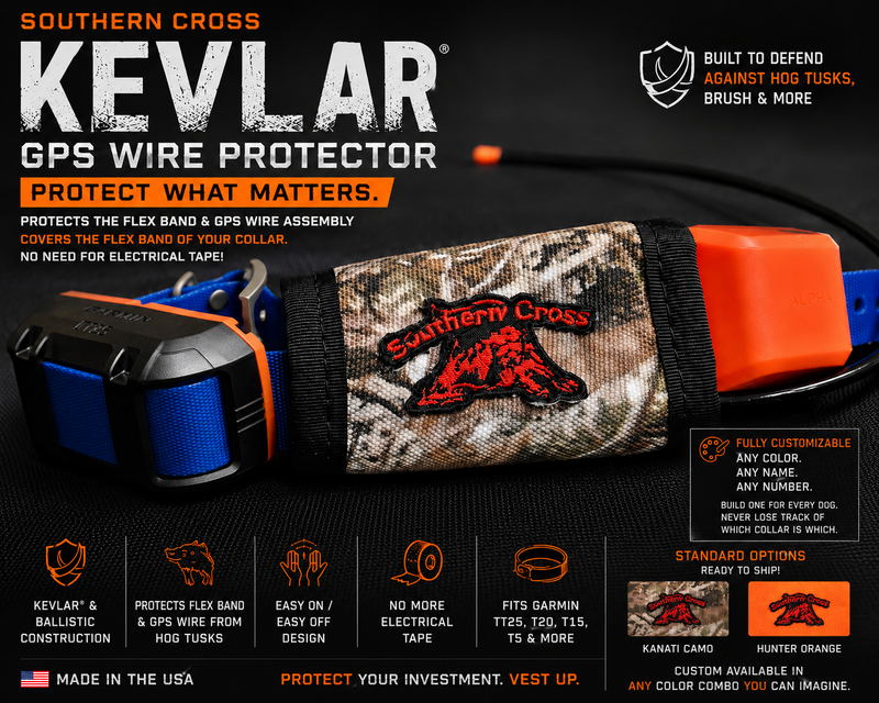 Load image into Gallery viewer, Southern Cross Kevlar GPS Wire Guard
