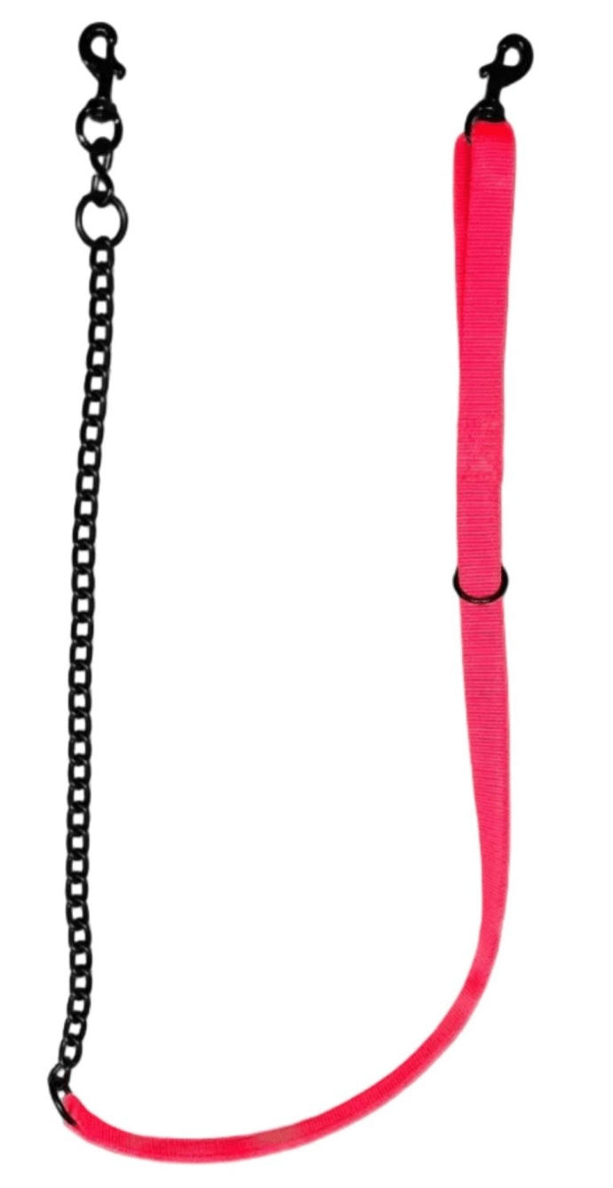 Load image into Gallery viewer, SC Heavy Duty Double Layered Nylon/ Chain Lead - Southern Cross Cut Gear
