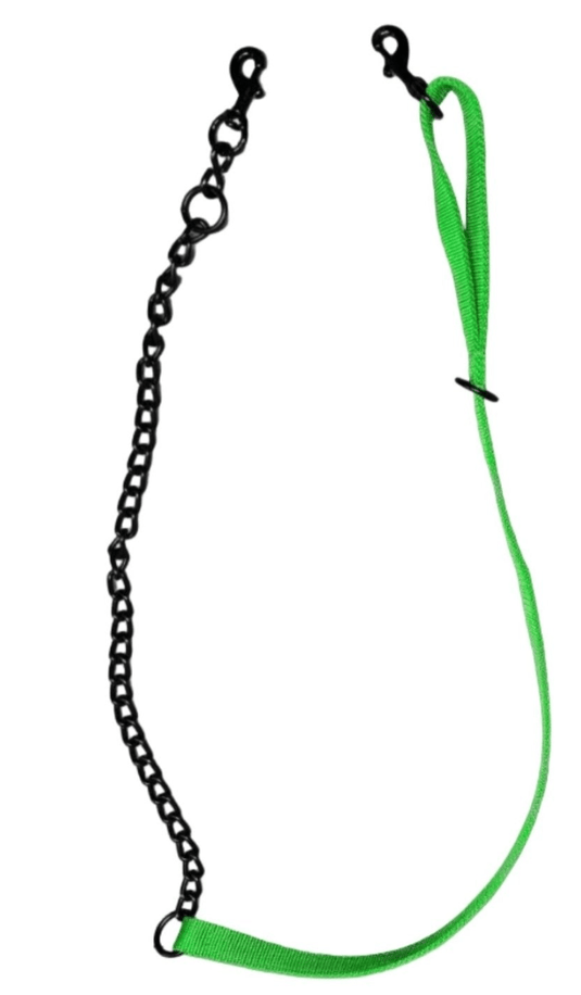 SC Heavy Duty Double Layered Nylon/ Chain Lead - Southern Cross Cut Gear