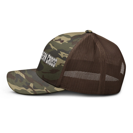 Send Em 2.0 Camo Trucker Hat- Made to order | 5-10 days for delviery - Southern Cross Cut Gear