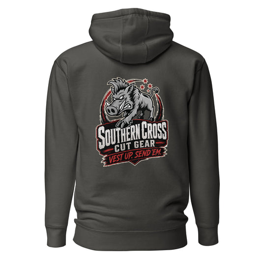 Send Em 2.0 Hoodie- Made to Order | Allow 5–10 Business Days - Southern Cross Cut Gear