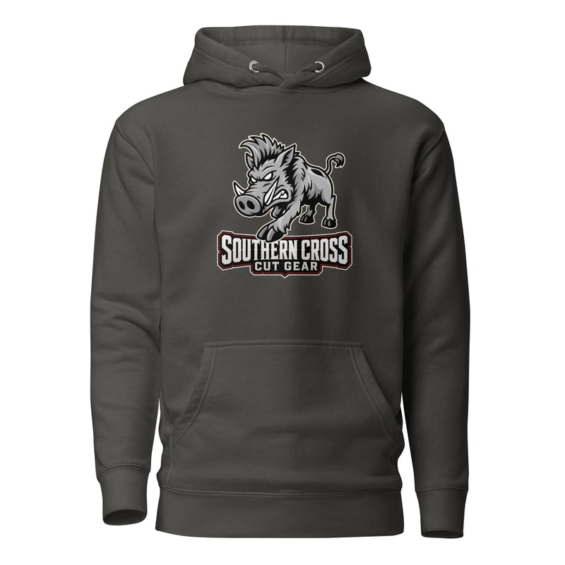 Load image into Gallery viewer, Send Em 2.0 Hoodie- Made to Order | Allow 5–10 Business Days - Southern Cross Cut Gear
