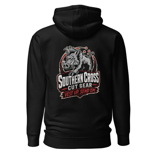 Send Em 2.0 Hoodie- Made to Order | Allow 5–10 Business Days - Southern Cross Cut Gear