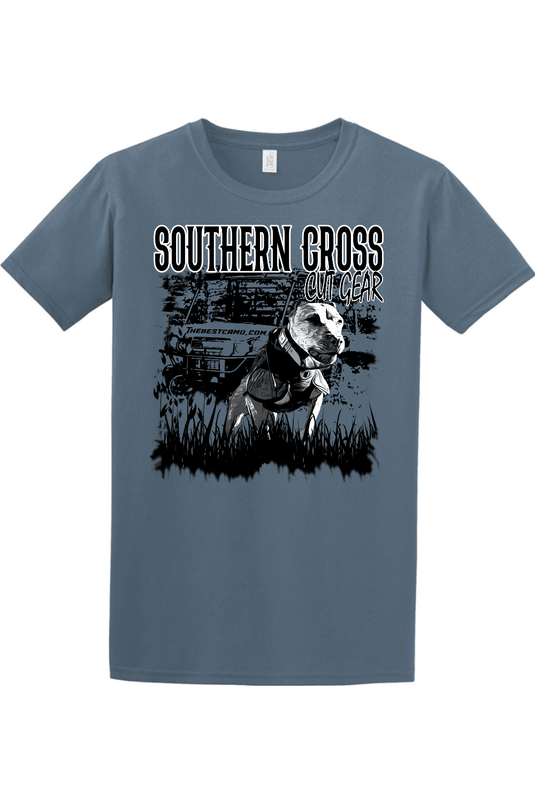 Southern Cross Catch Dog T-Shirt by TBC (Made when ordered, allow 5-7 days prior to shipping) Regular price - Southern Cross Cut Gear