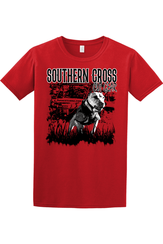 Southern Cross Catch Dog T-Shirt by TBC (Made when ordered, allow 5-7 days prior to shipping) Regular price - Southern Cross Cut Gear