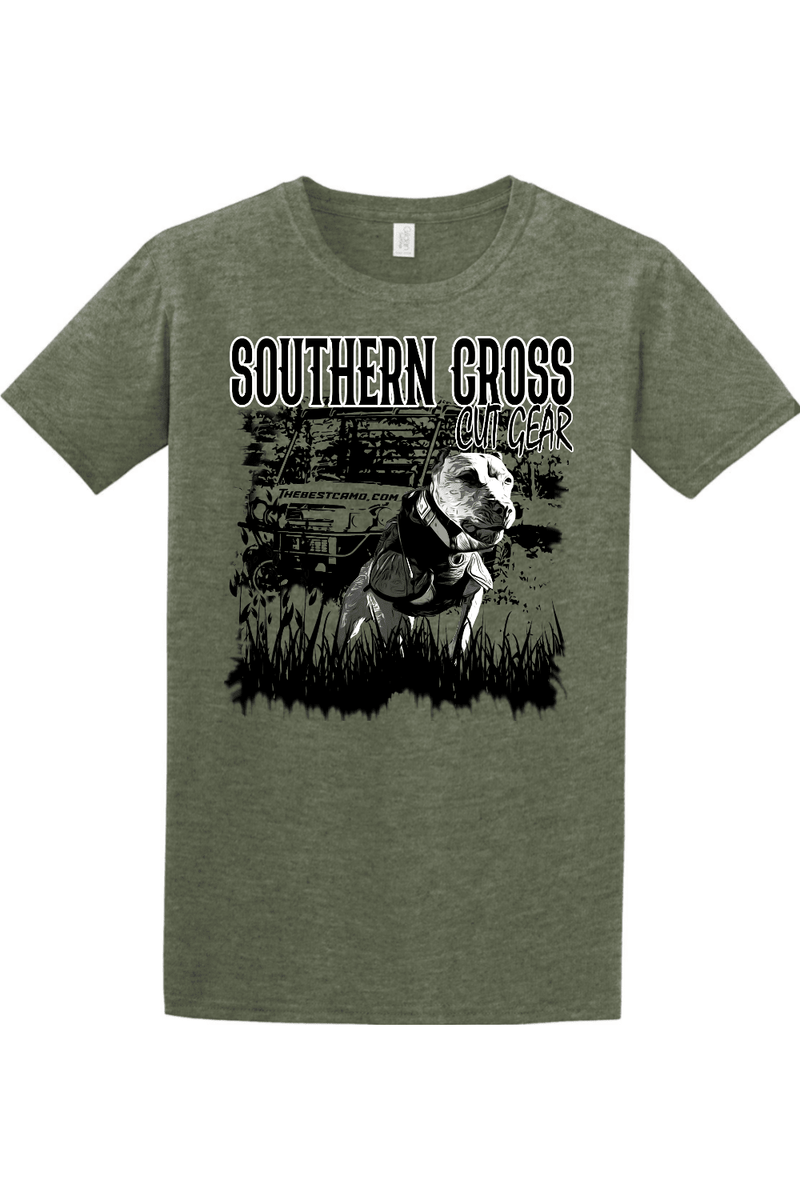 Load image into Gallery viewer, Southern Cross Catch Dog T-Shirt by TBC (Made when ordered, allow 5-7 days prior to shipping) Regular price - Southern Cross Cut Gear
