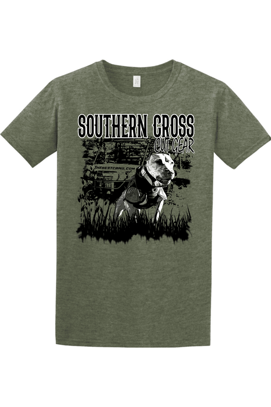 Southern Cross Catch Dog T-Shirt by TBC (Made when ordered, allow 5-7 days prior to shipping) Regular price - Southern Cross Cut Gear