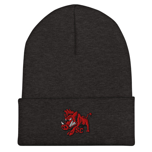 Southern Cross Full Charge Embroidered Cuffed Beanie - Southern Cross Cut Gear