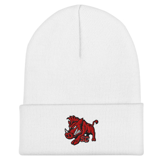 Southern Cross Full Charge Embroidered Cuffed Beanie - Southern Cross Cut Gear