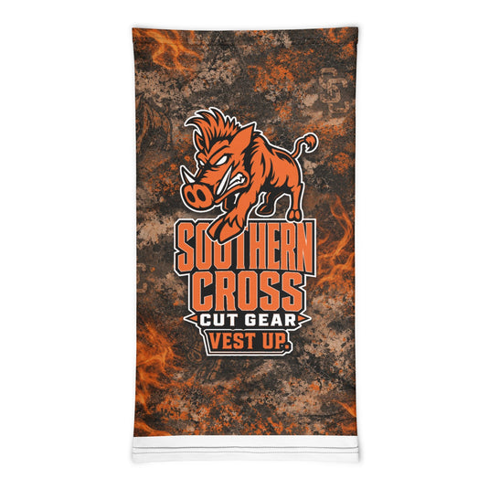 Southern Cross Inferno Camo Neck Gaiter - Southern Cross Cut Gear