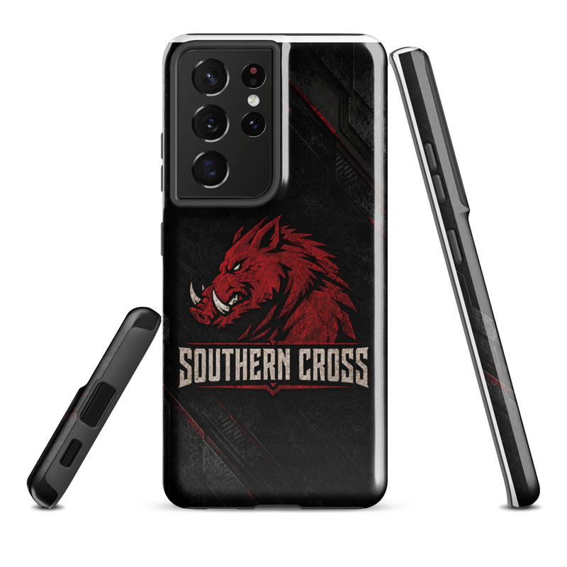 Load image into Gallery viewer, Southern Cross Redline Hog Tough Case for Samsung® - Southern Cross Cut Gear
