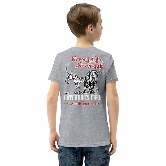 Youth Catch Dog's Creed Short Sleeve T-Shirt - Southern Cross Cut Gear