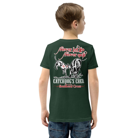Youth Catch Dog's Creed Short Sleeve T-Shirt - Southern Cross Cut Gear