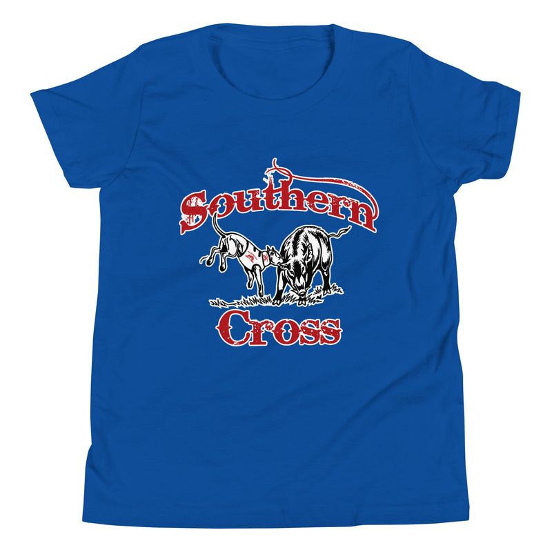 Load image into Gallery viewer, Youth Catch Dog's Creed Short Sleeve T-Shirt - Southern Cross Cut Gear
