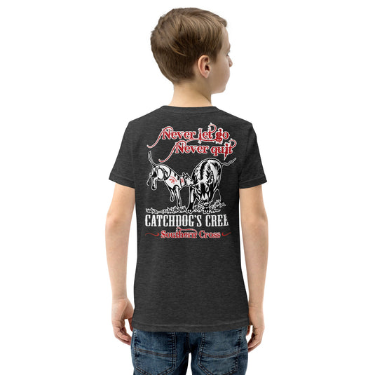 Youth Catch Dog's Creed Short Sleeve T-Shirt - Southern Cross Cut Gear