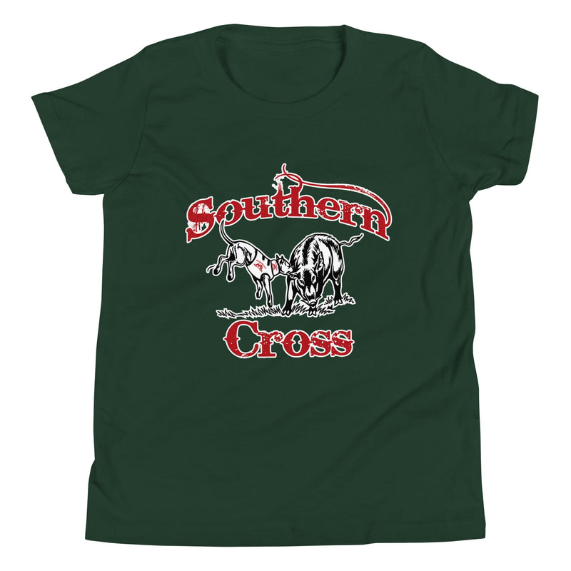 Load image into Gallery viewer, Youth Catch Dog's Creed Short Sleeve T-Shirt - Southern Cross Cut Gear
