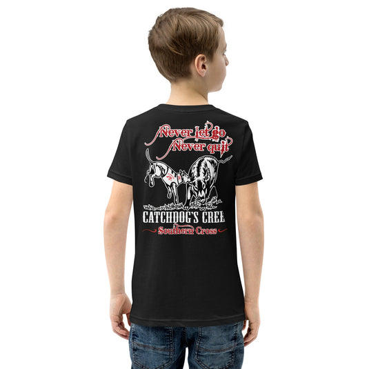 Youth Catch Dog's Creed Short Sleeve T-Shirt - Southern Cross Cut Gear