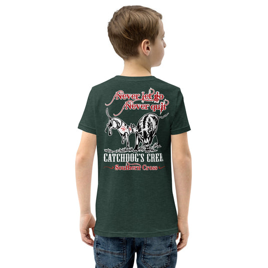 Youth Catch Dog's Creed Short Sleeve T-Shirt - Southern Cross Cut Gear