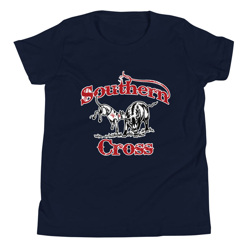 Load image into Gallery viewer, Youth Catch Dog's Creed Short Sleeve T-Shirt - Southern Cross Cut Gear
