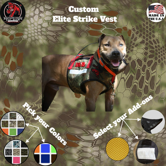 Custom Elite Strike Vest - Southern Cross Cut Gear