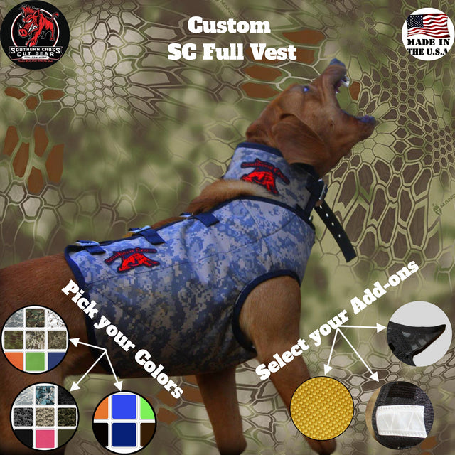 Custom Southern Cross Full Vest - Southern Cross Cut Gear