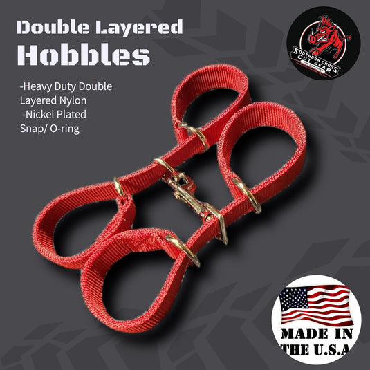 Double Layered Hog Hobbles - Southern Cross Cut Gear