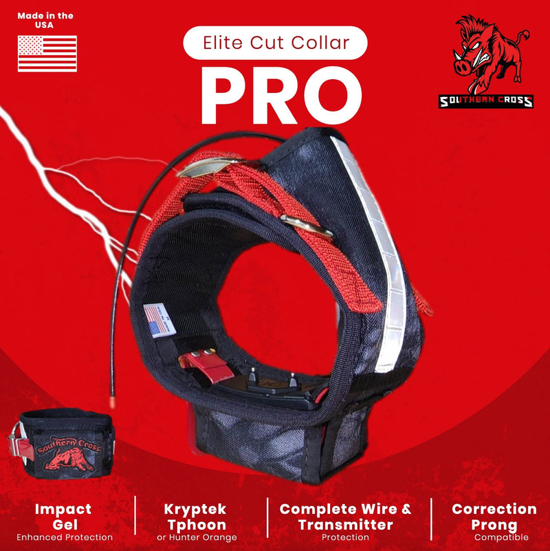 Load image into Gallery viewer, Elite Cut Collar PRO- Tracking Collar Compatible and Complete Protection - Southern Cross Cut Gear
