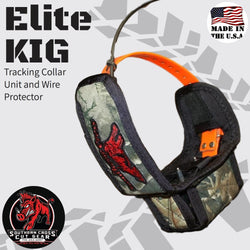 Elite KIG- Tracking Collar Unit and Wire Protector - Southern Cross Cut Gear