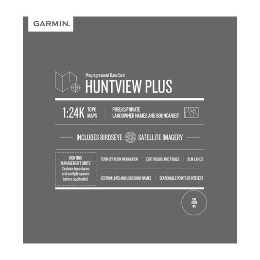 Garmin Huntview Plus Map Card - Southern Cross Cut Gear