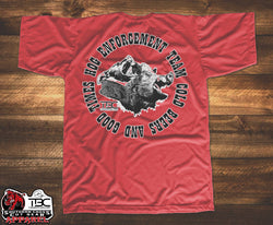 Hog Enforcement Team T-Shirt - Southern Cross Cut Gear