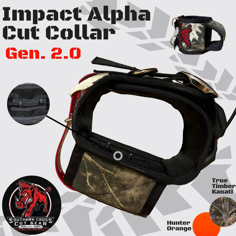 Load image into Gallery viewer, Impact Alpha Cut Collar Gen. 2.0- Tracking Collar Compatible with Protection - Southern Cross Cut Gear

